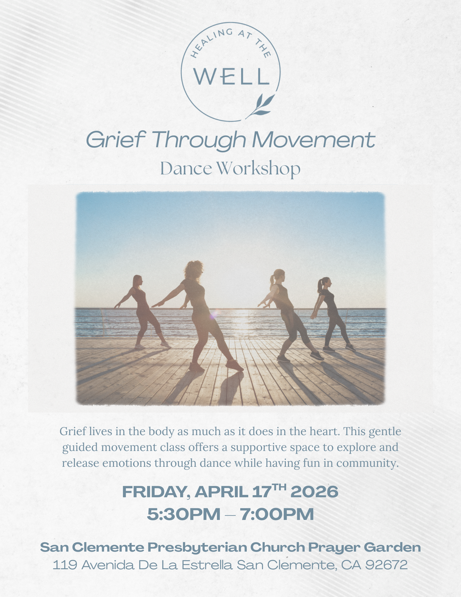 Grief Through Movement: Dance Workshop cover